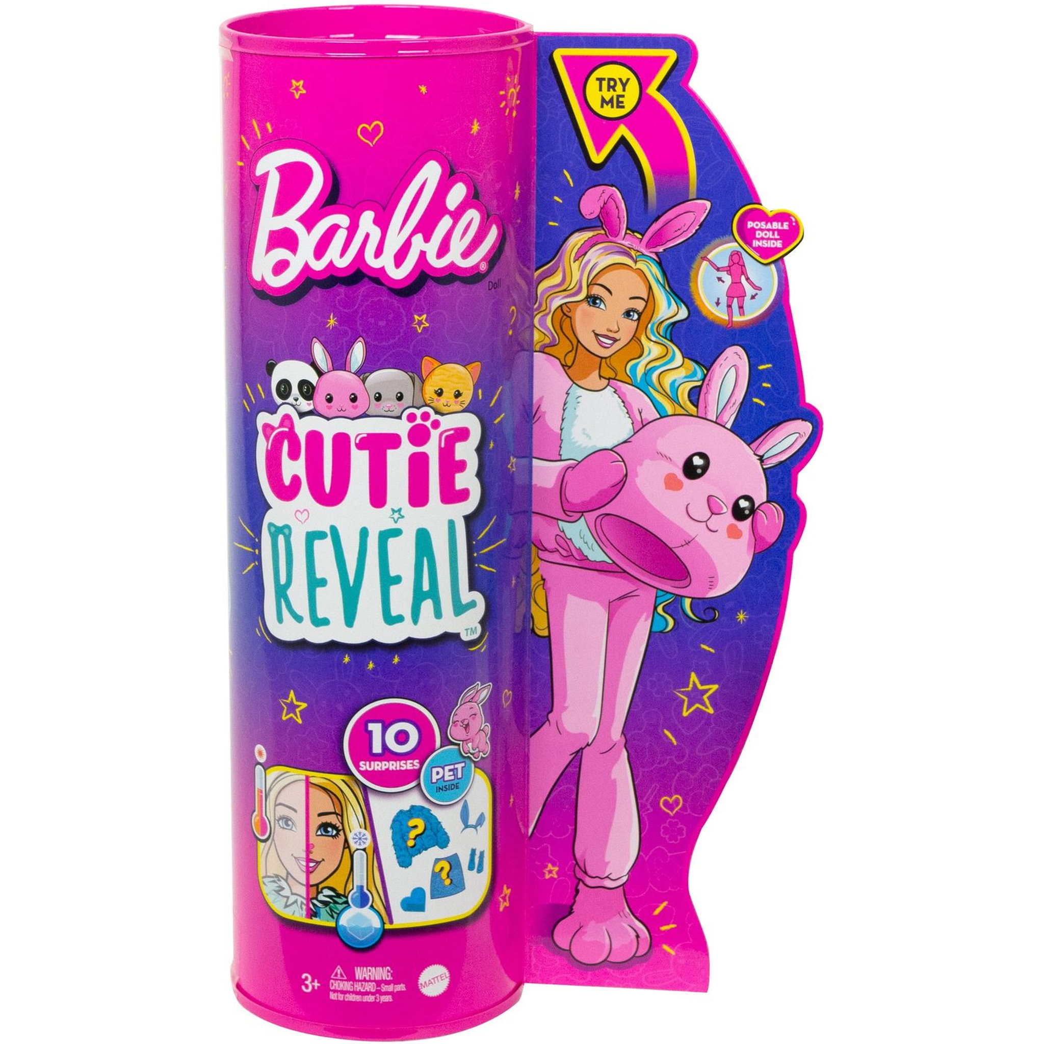 Voir la diapositive 1 : BARBIE Barbie Cutie Reveal - Lapin