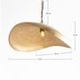 Voir la diapositive 4 : Rendez vous déco Suspension en métal doré 74 cm - Pacha