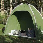 VIDAXL Tente de rangement vert impermeable