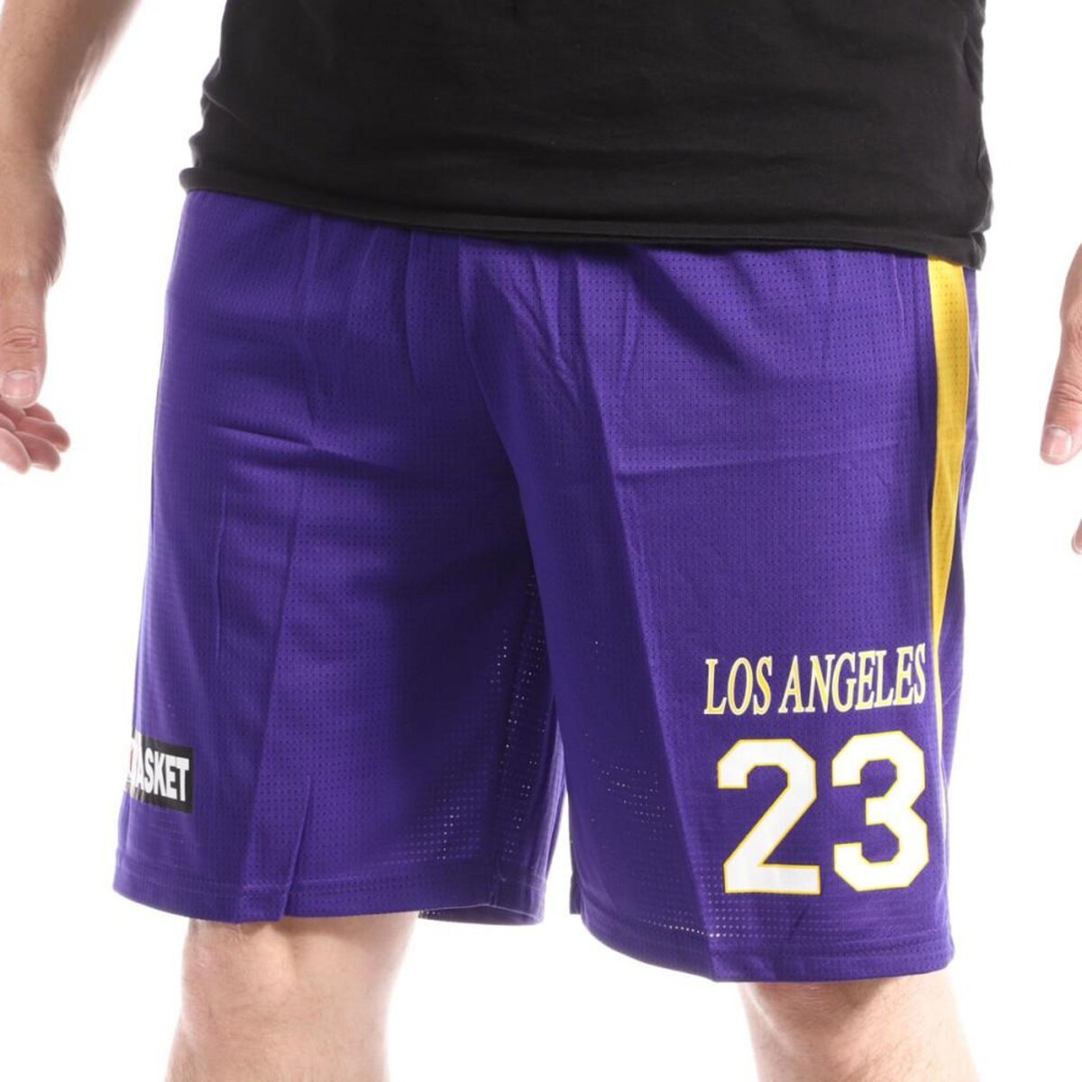 Short basketball Violet Homme Sport Zone Los Angeles Lakers pas