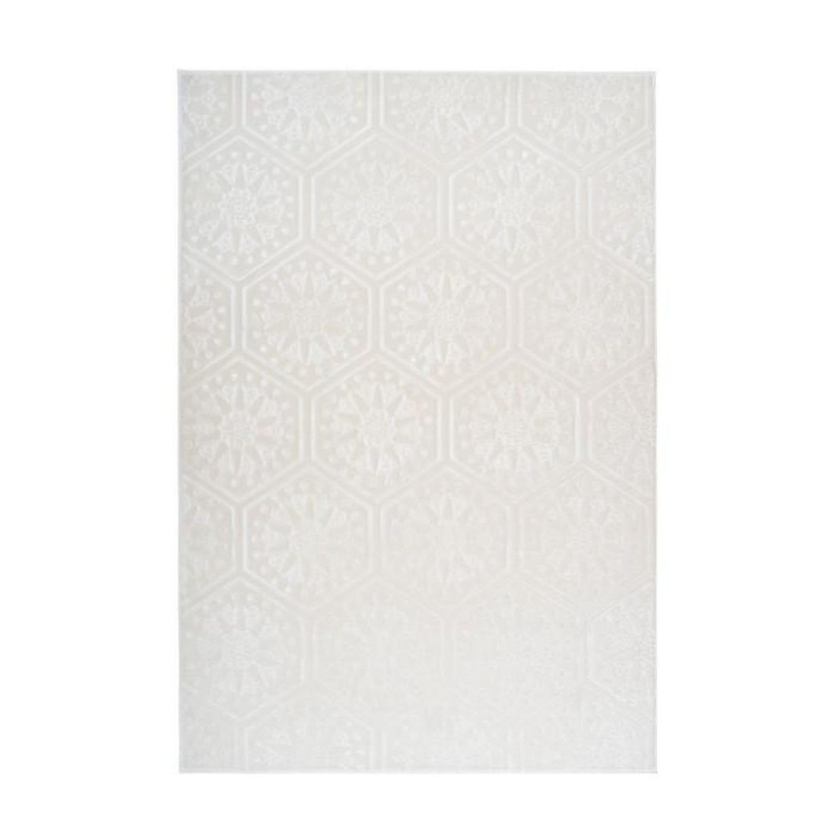 Paris Prix Tapis Moderne Fait Main  Monroe II  Blanc