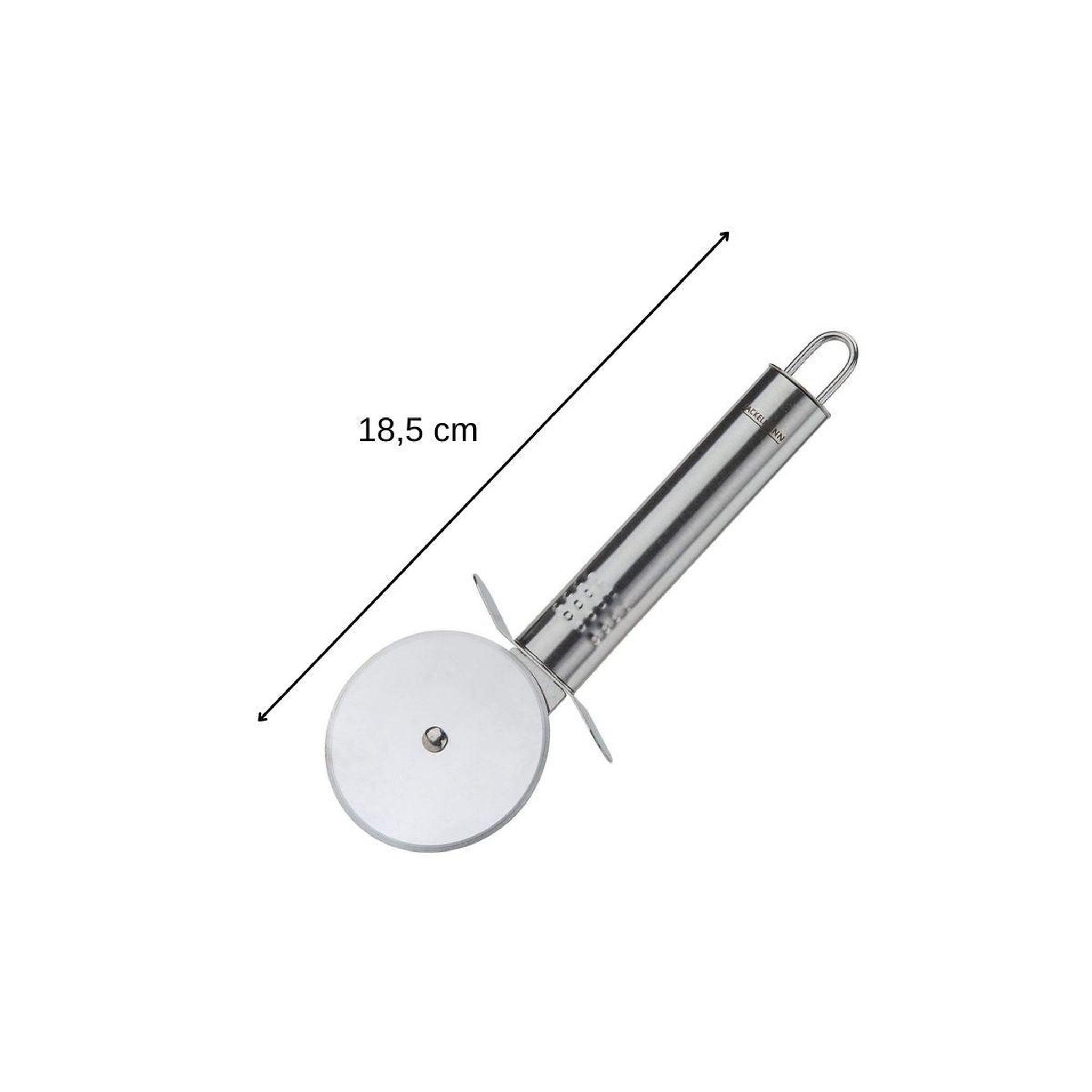 Voir la diapositive 3 : Fackelmann Roulette à pizza en inox 18,5 cm fackelmann ovale limited edition