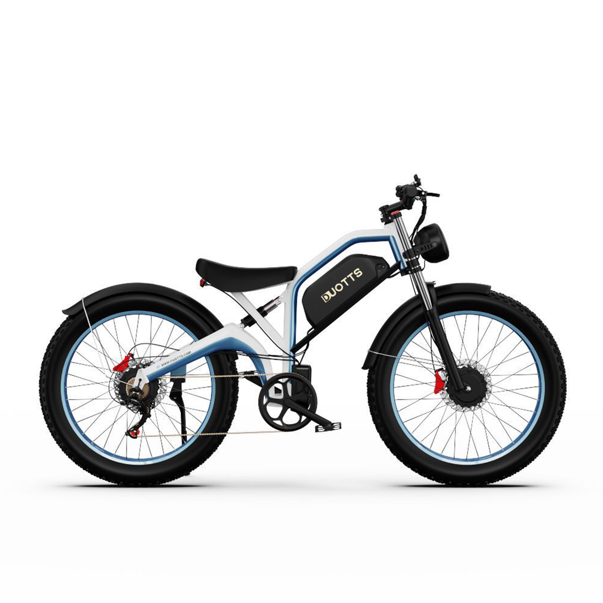 Voir la diapositive 2 : DUOTTS Vélo électrique DUOTTS N26 à double moteur
