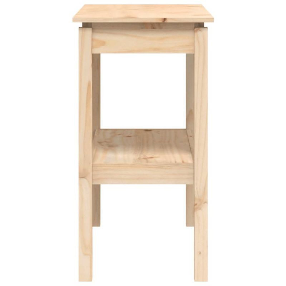VIDAXL Table console 80x40x75 cm Bois massif de pin