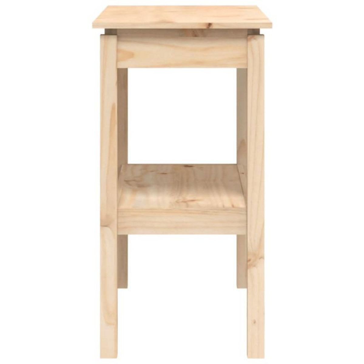 VIDAXL Table console 80x40x75 cm Bois massif de pin