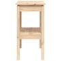 Voir la diapositive 5 : VIDAXL Table console 80x40x75 cm Bois massif de pin