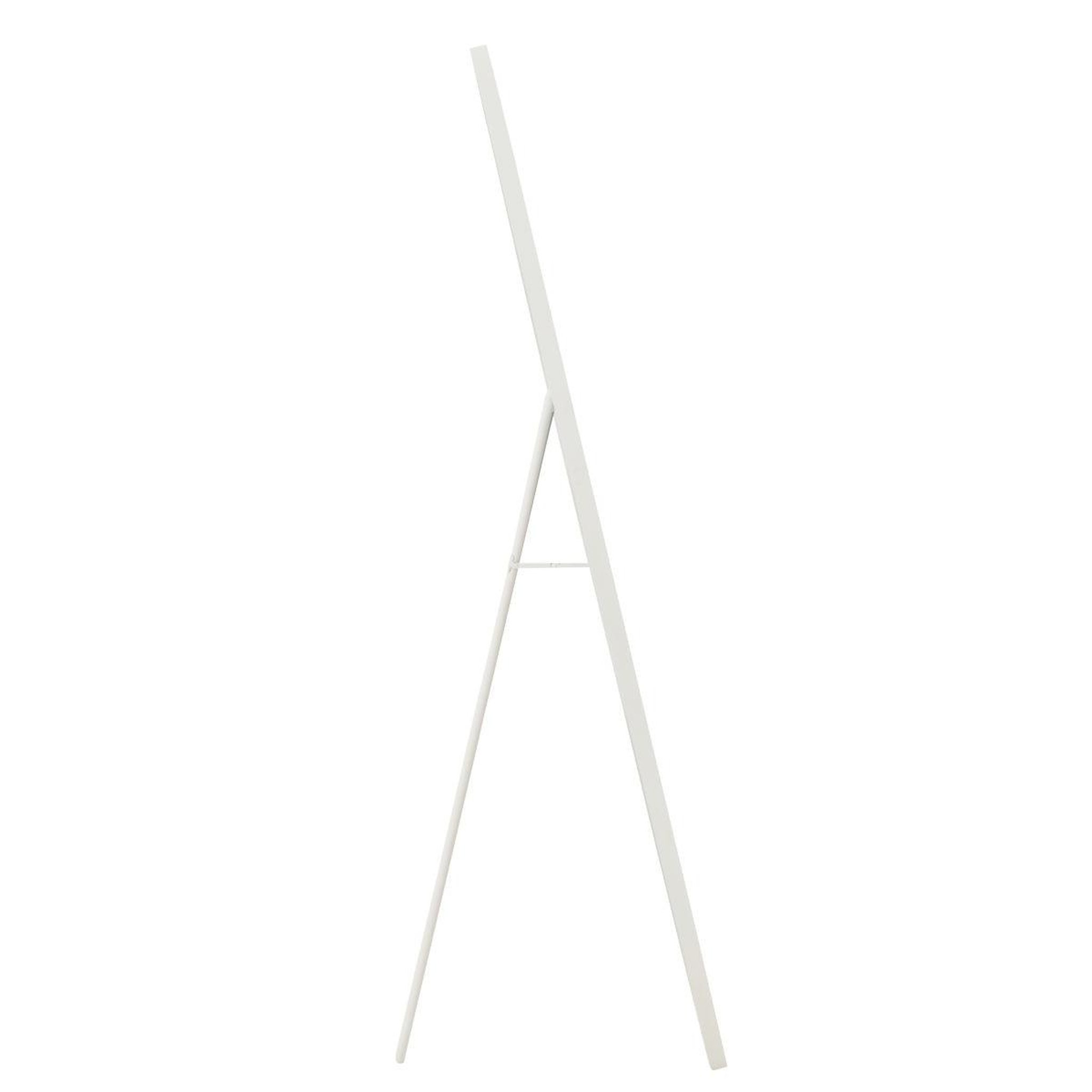 Voir la diapositive 2 : J-LINE Miroir sur Pied Design  Morton  180cm Blanc