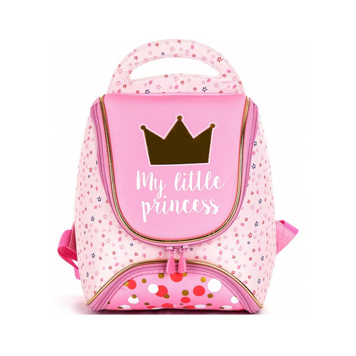  Sac goûter 1 compartiment fille Premium Girly My little princess rose