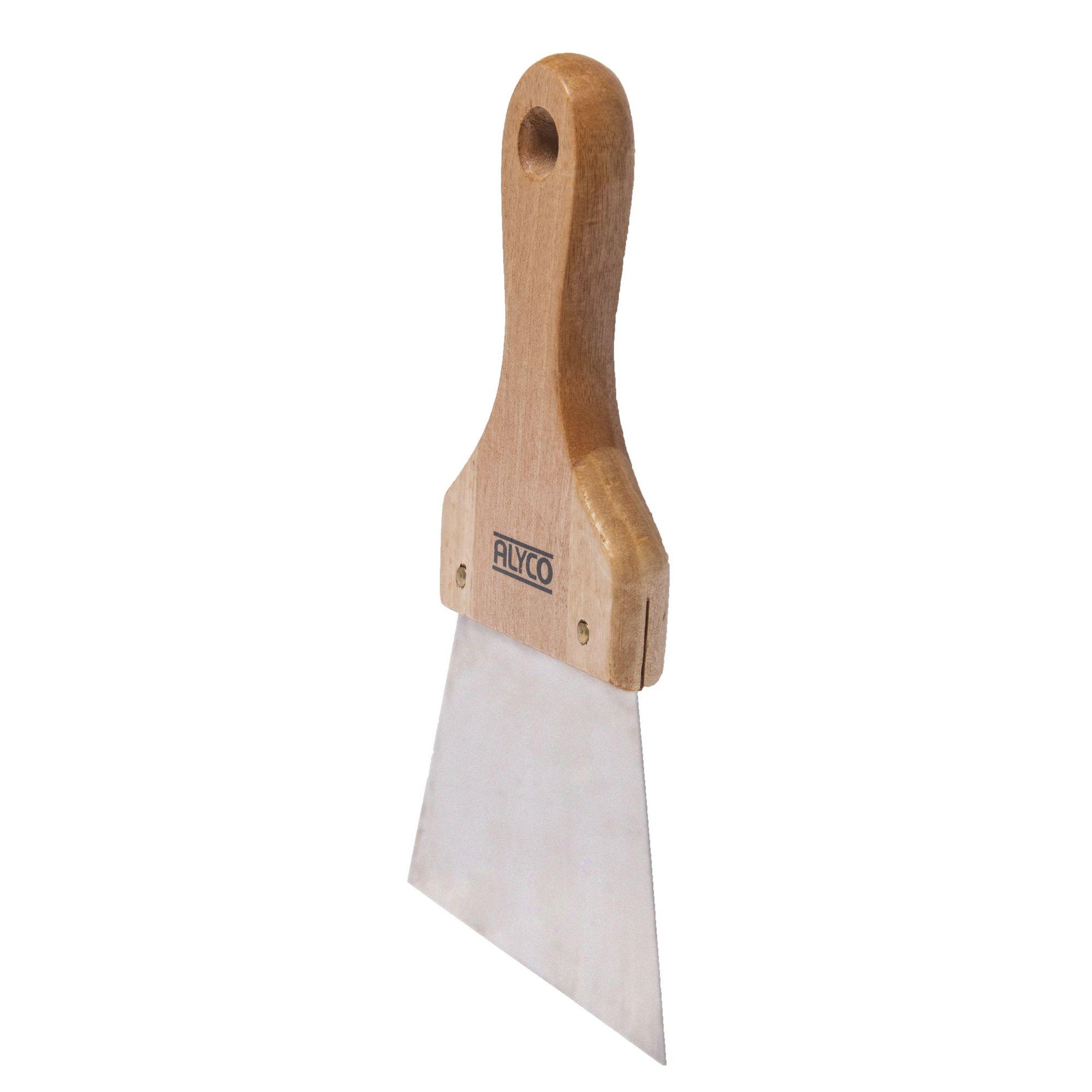 Voir la diapositive 3 : ALYCO Spatule inox manche en bois 200mm