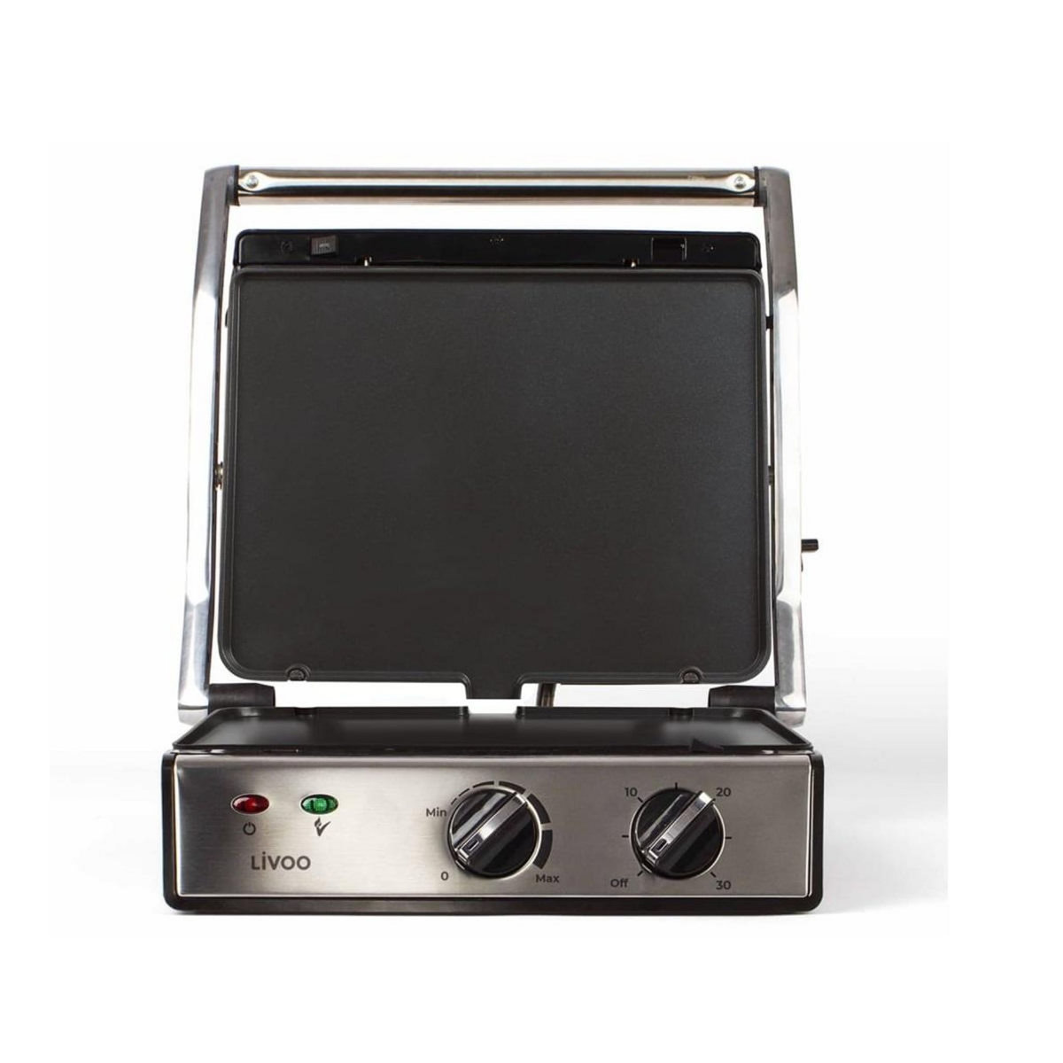 LIVOO Grill viande et panini 2000w gris/noir - DOC253