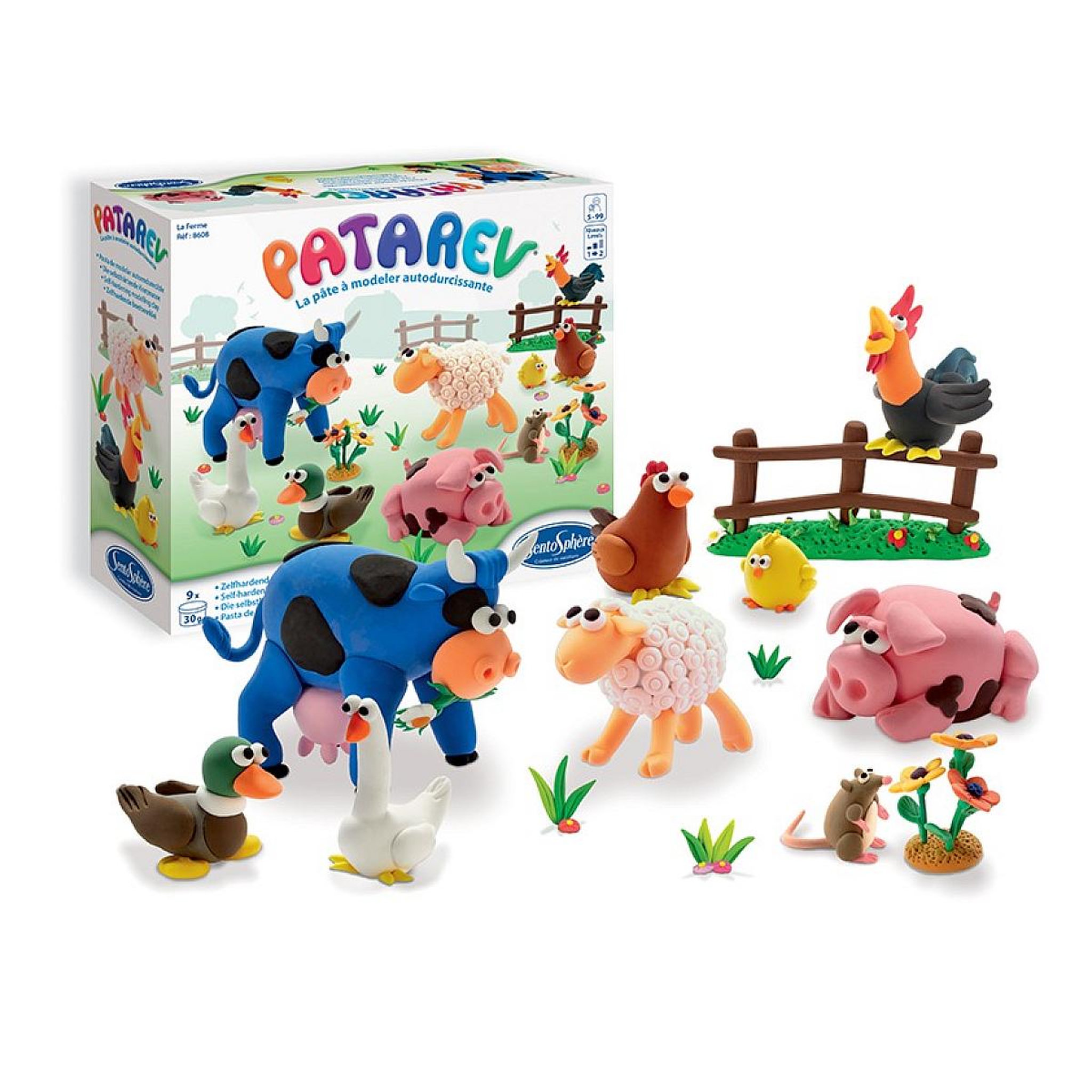 Voir la diapositive 2 : Sentosphere Coffret patarev - La ferme