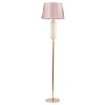 Paris Prix Lampadaire Design en Métal  Krista  168cm Rose & Or