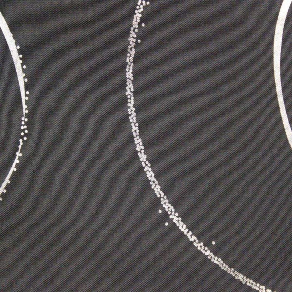 Paris Prix Nappe Imprimé Métallisé  Bully  150x300cm Gris