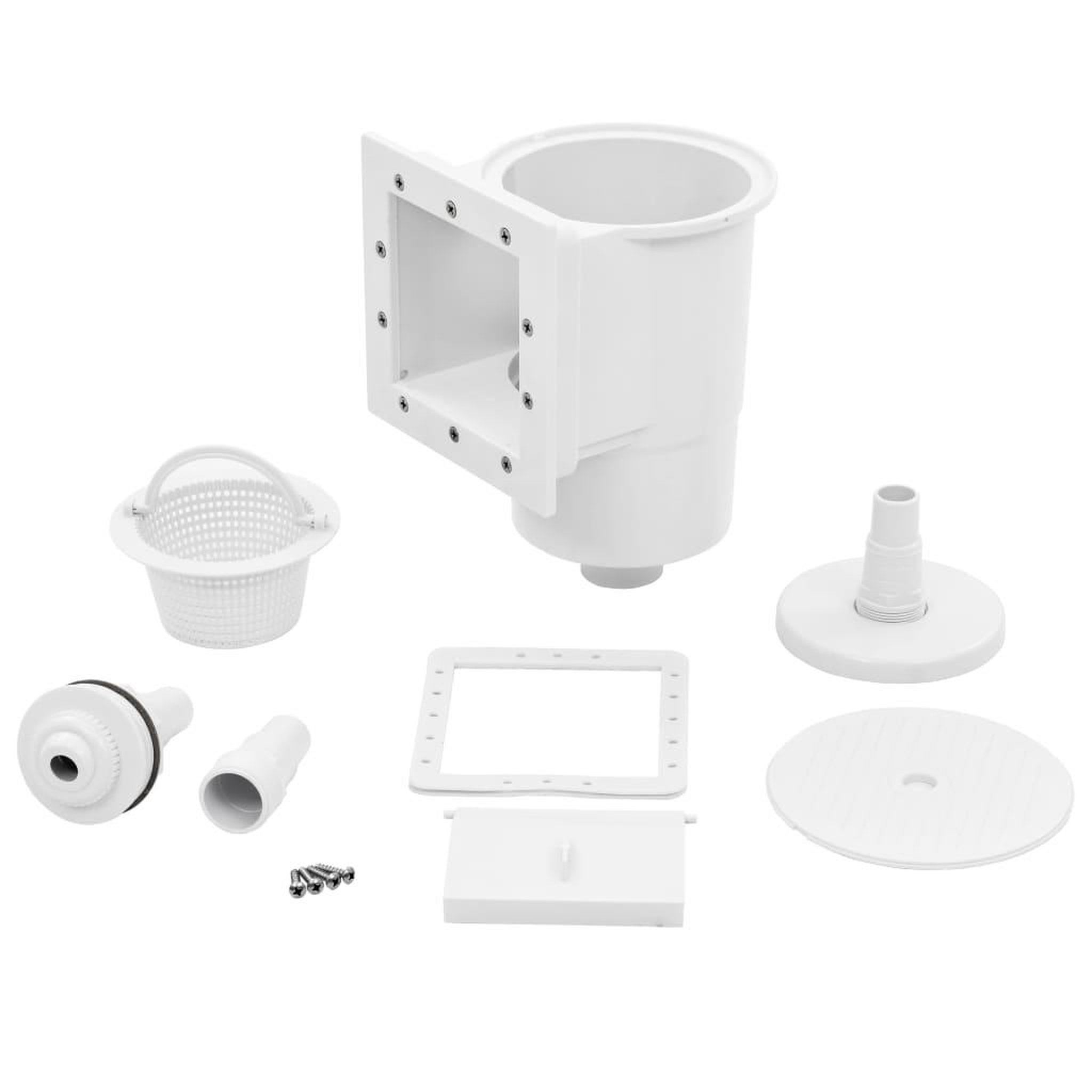 Voir la diapositive 1 : VIDAXL Ensemble d'ecumoire de piscine 8 pcs 21x25x30,5 cm
