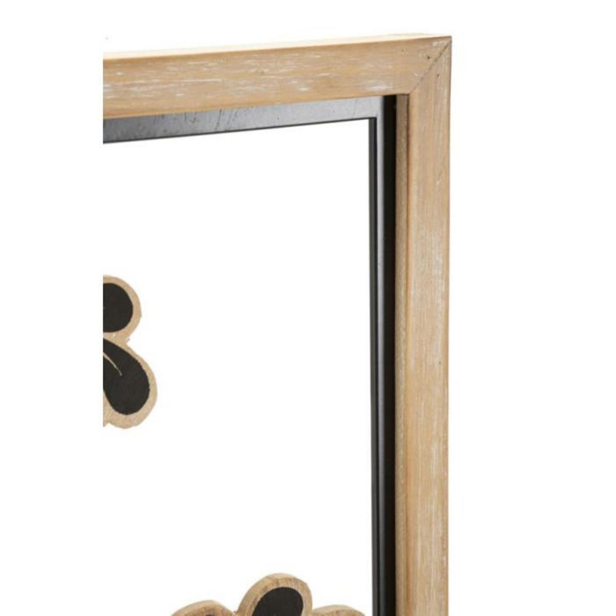 Paris Prix Décoration Murale Encadrée  Girysh  60cm Naturel & Noir
