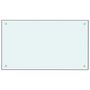 Voir la diapositive 3 : VIDAXL Dosserets de cuisine 2 pcs blanc 70x40 cm verre trempé
