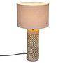 Voir la diapositive 2 : ATMOSPHERA Lampe à Poser Design  Carmen  47cm Beige