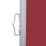 Voir la diapositive 5 : VIDAXL Auvent lateral retractable de patio 170x1200 cm Rouge