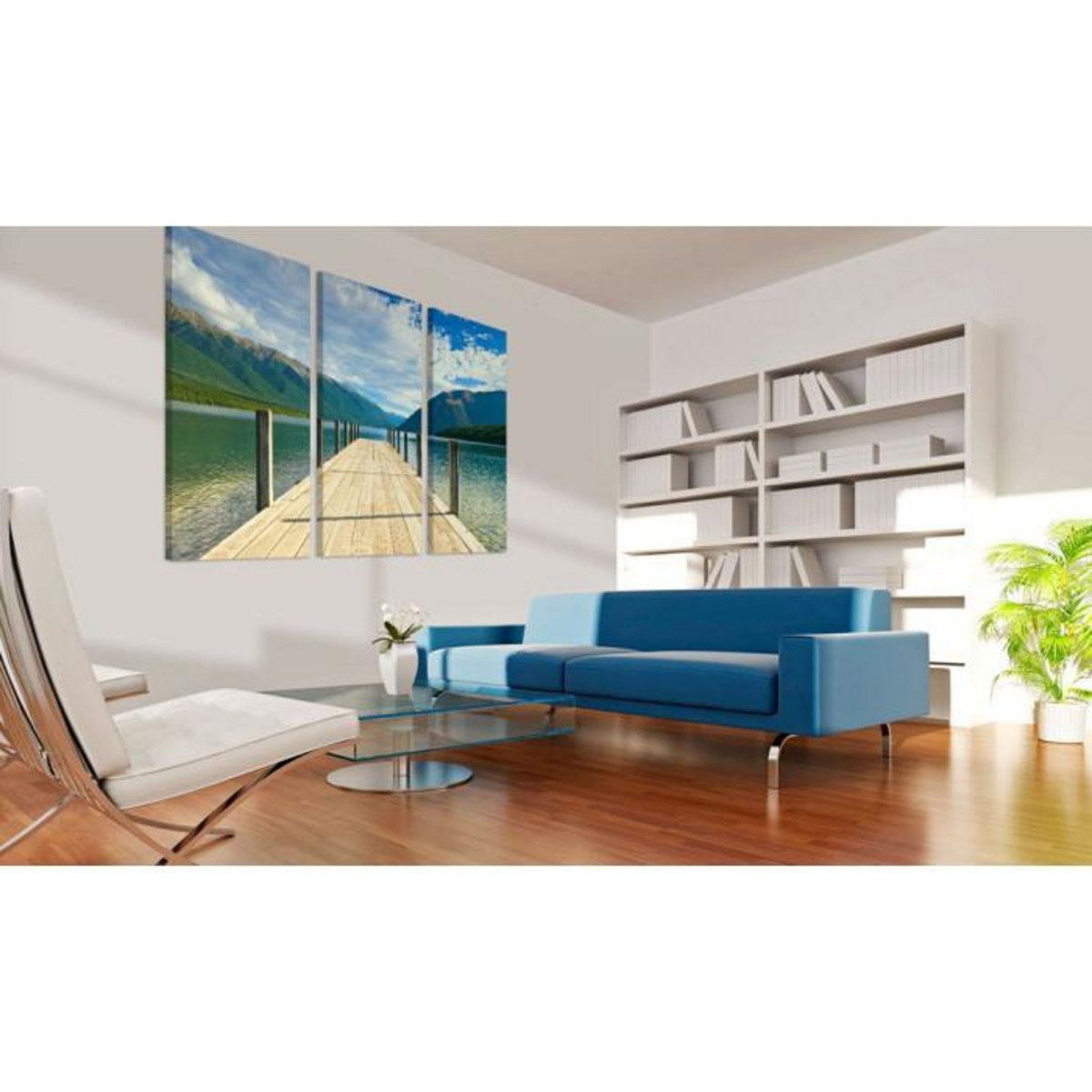 Paris Prix Tableau Imprimé  Jetée sur le Lac