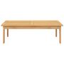 Voir la diapositive 3 : VIDAXL Table de jardin 100x60x30 cm bois d'acacia solide