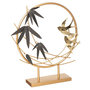 Voir la diapositive 1 : ATMOSPHERA Décoration à Poser en Métal  Oiseau  36cm Or