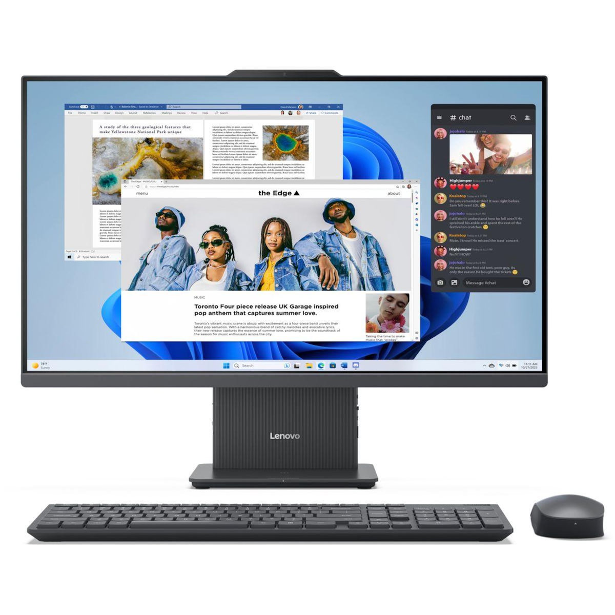 Lenovo Ordinateur tout-en-un IdeaCentre AIO 24ARR9