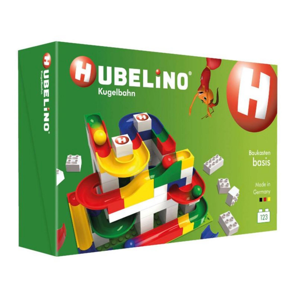 HUBELINO Hubelino Knikkerbaan Basic set, 123dlg.