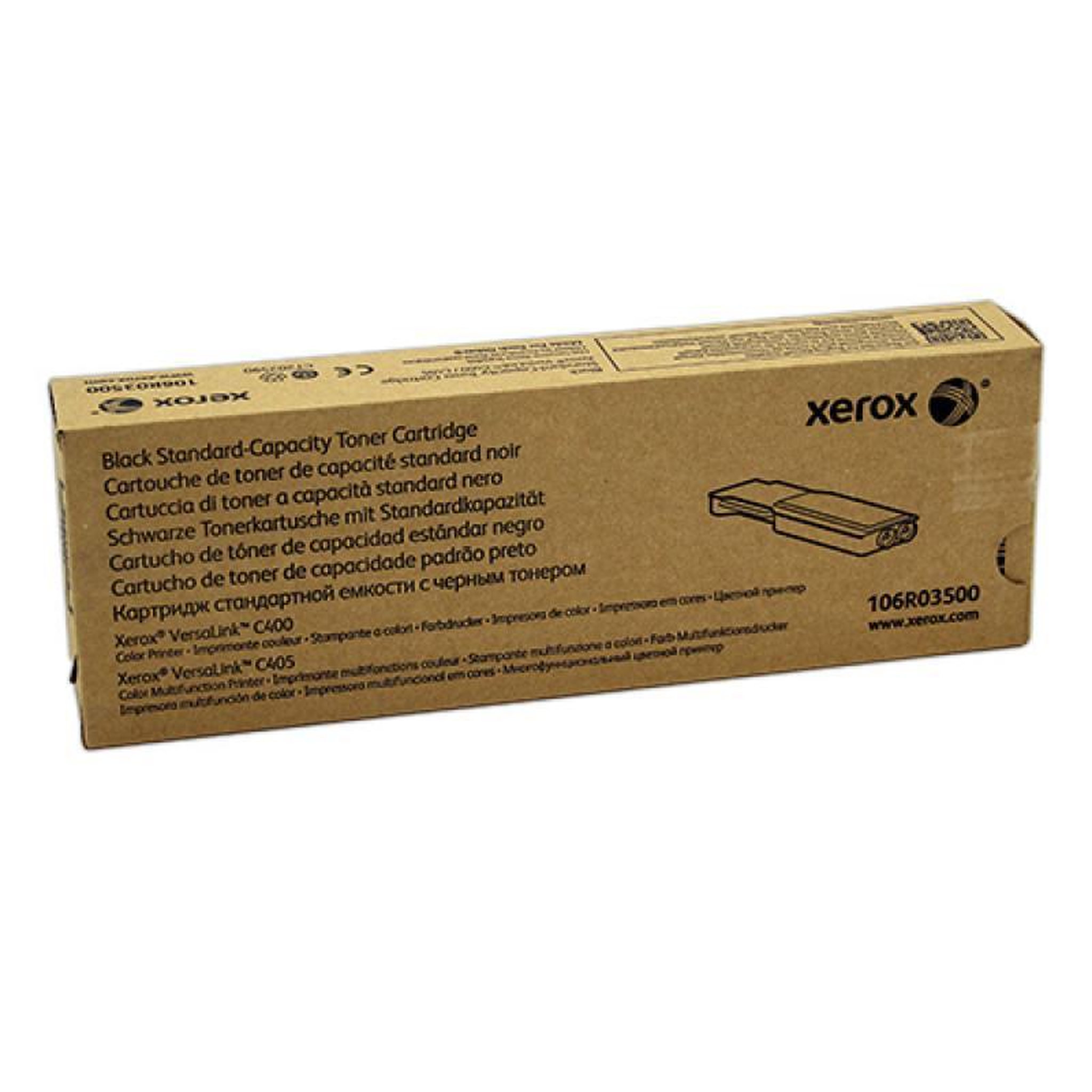 Voir la diapositive 2 : Xerox Xerox Toner C400 C405 Black Schwarz (106R03500) (2,5k)