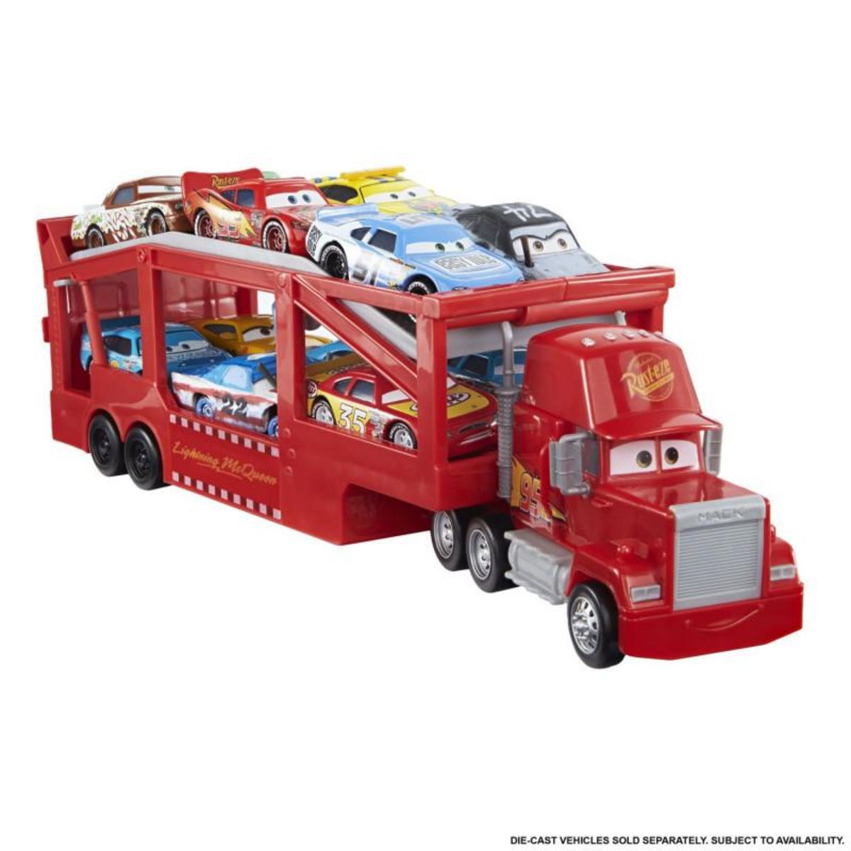 DISNEY Disney Pixar Cars Mack Hauler Transporter HDN03