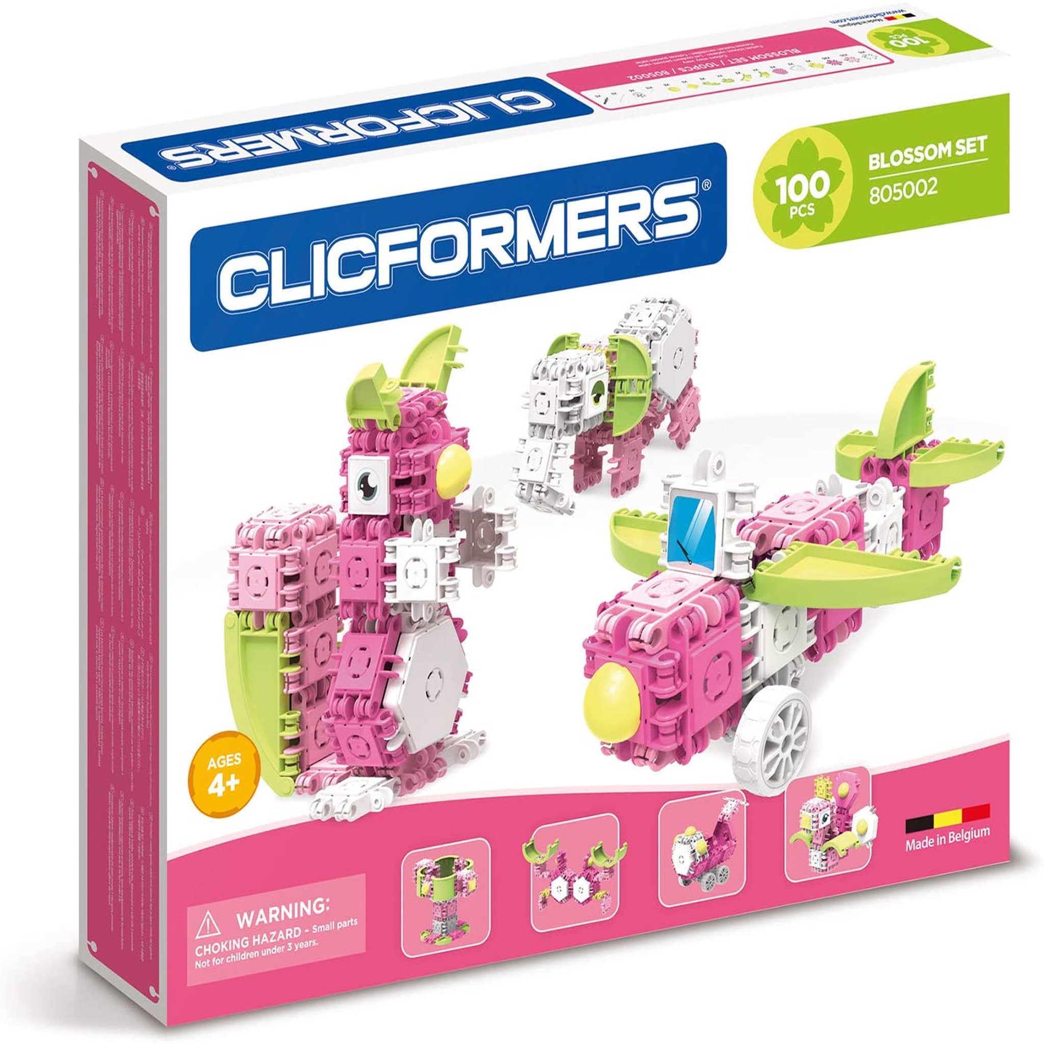 Voir la diapositive 1 : Clicformers Set Floraison 100 pcs