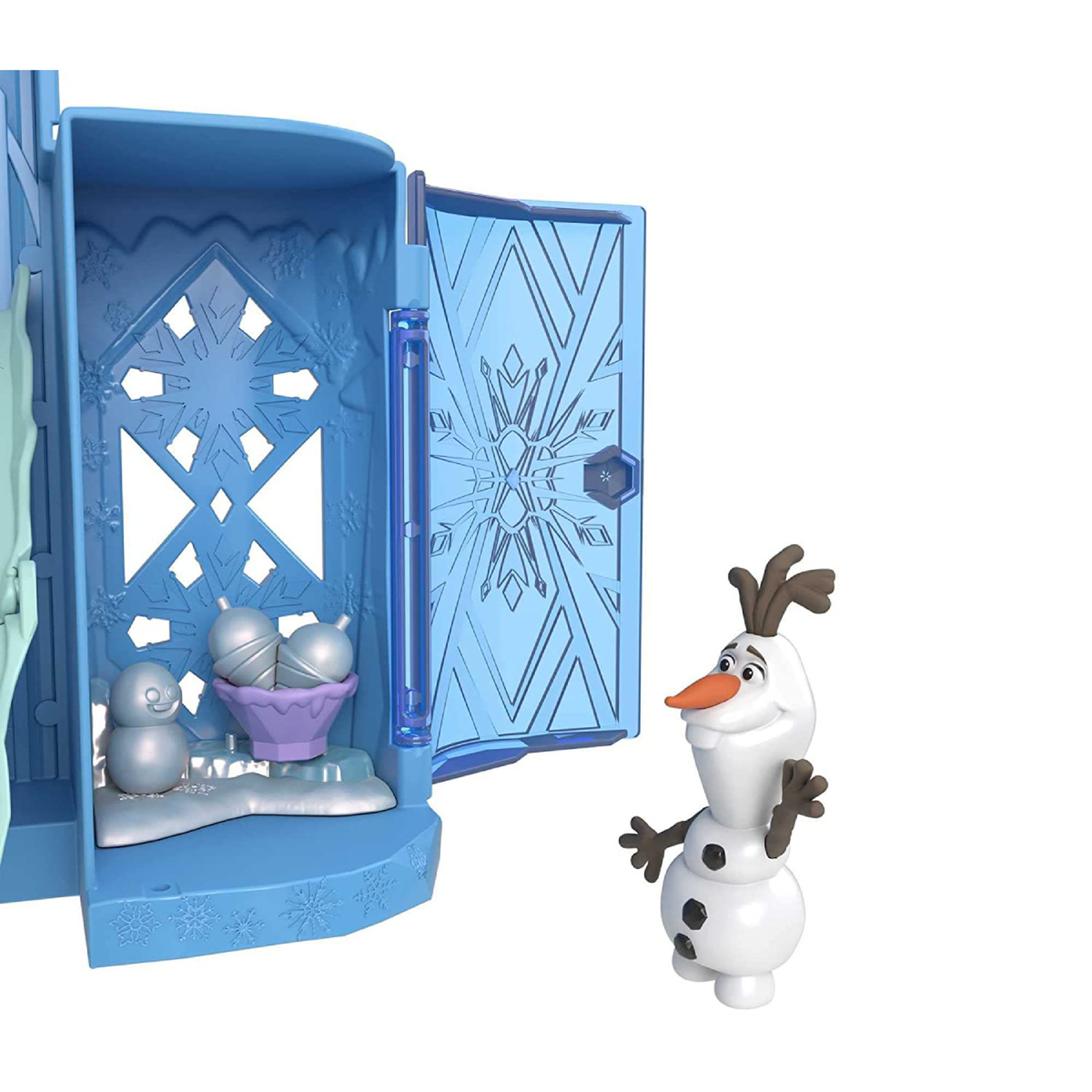 Voir la diapositive 4 : DISNEY PRINCESS Le palais de glace d'Elsa La Reine des Neiges Disney 