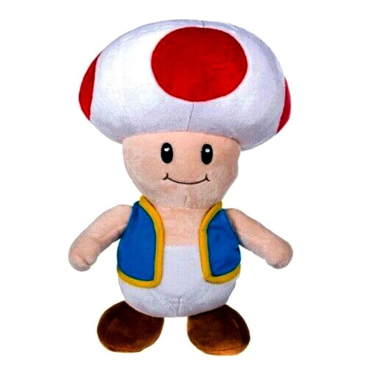 Peluche Toad 28 cm Mario Bross Nintendo pas cher 