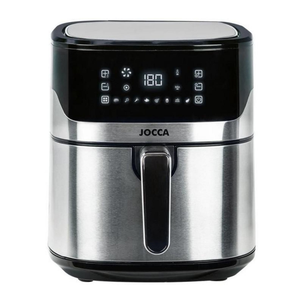 Jocca Friteuse sans huile - JOCCA - 2192 - 6,5L - 1600 W - 28 x 37 x 31,5 cm - Inox