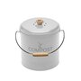 Voir la diapositive 1 : Guillouard Seau à compost rond 4.5l blanc - 040606