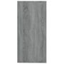 Voir la diapositive 5 : VIDAXL Buffet Sonoma gris 88x30x65 cm Bois d'ingenierie