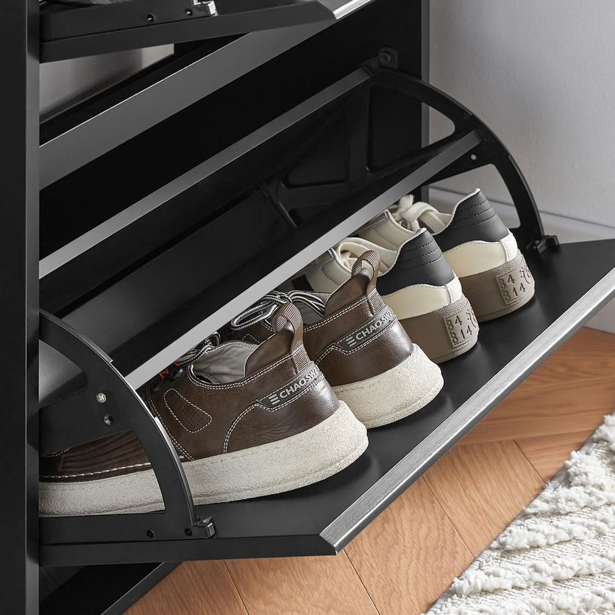 SOBUY SoBuy - Meuble À Chaussures 3 portes - Moderne - FSR165-H