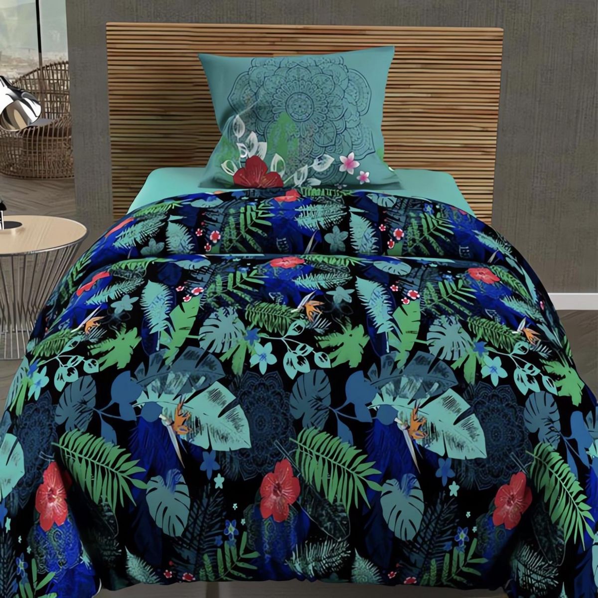 Intemporel Parure housse de couette microfibre BALI, par Intemporel