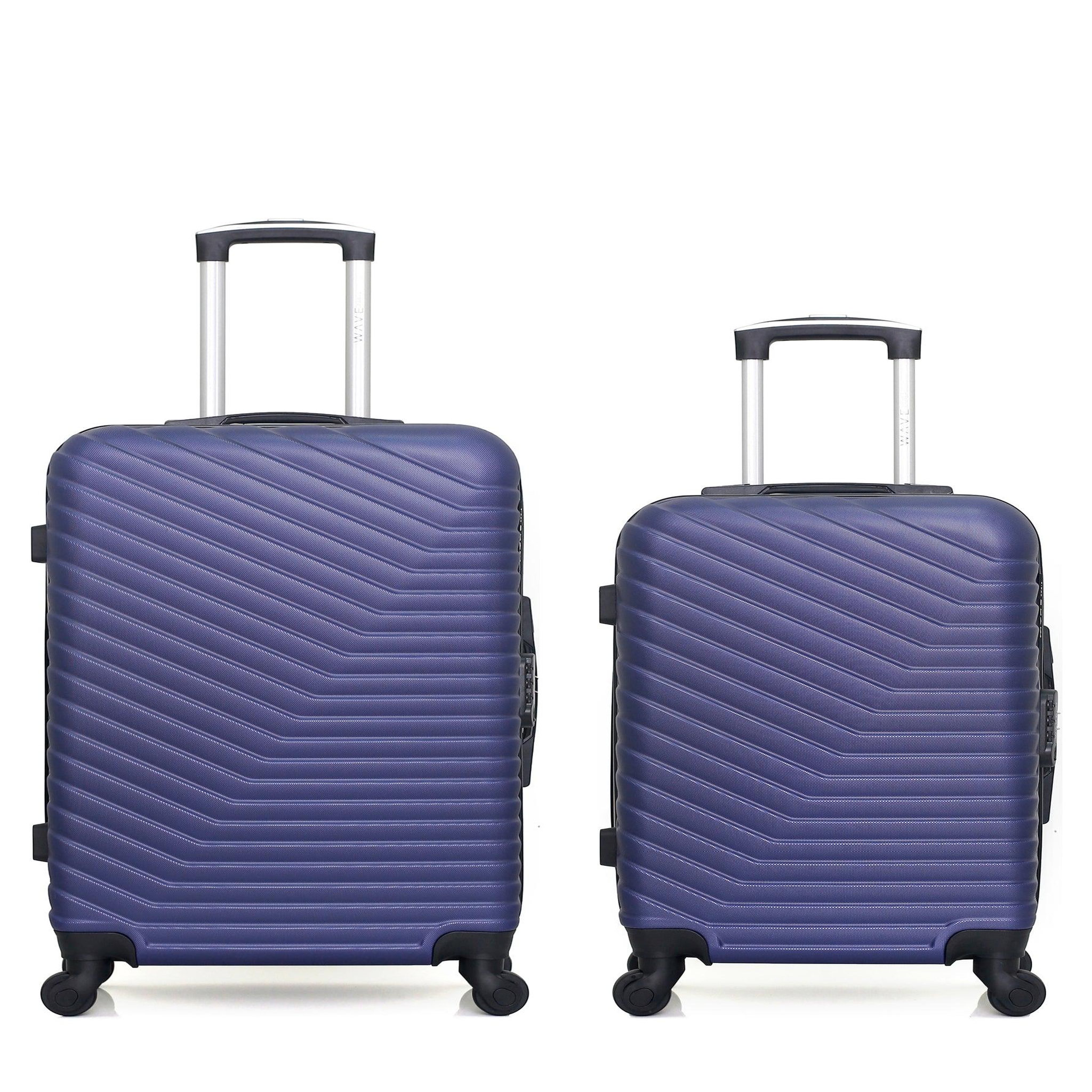 WAVE PARIS Wave paris - lot de 2 - valise weekend et valise cabine lena