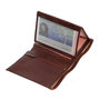 Voir la diapositive 3 : Cadwell Portefeuille Cadwell Homme 100% Cuir de Vachette - Marron