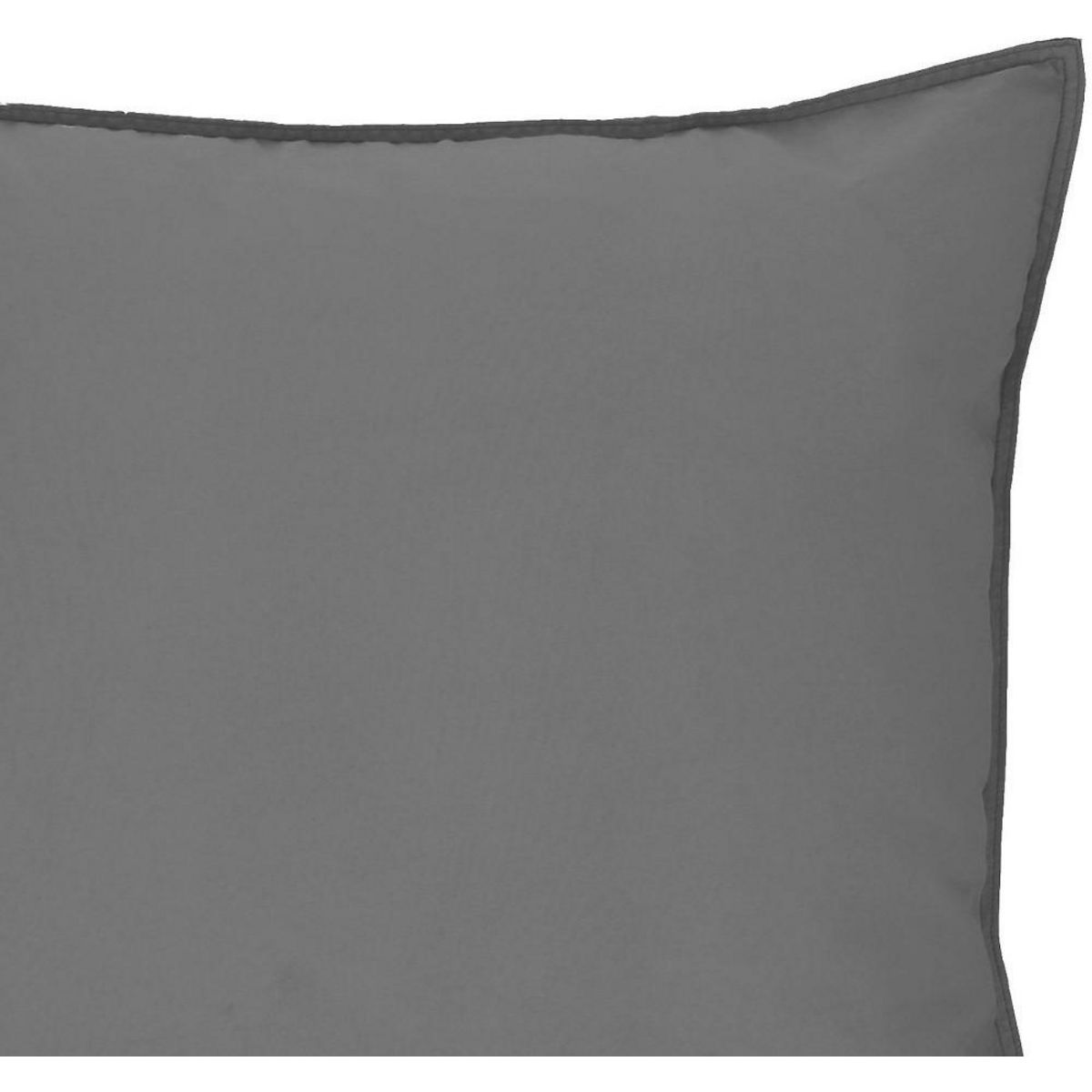 Home collection Taie d'oreiller 100% coton 57fils et lyocell