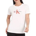 CALVIN KLEIN JEANS T shirt  Femme Calvin Klein Jeans Archival. Coloris disponibles : Blanc