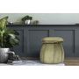 Voir la diapositive 4 : Paris Prix Tabouret Rond Design  Corin  55cm Vert & Gris