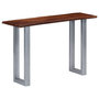 Voir la diapositive 1 : VIDAXL Table console 115x35x76 cm Bois d'acacia massif et fer