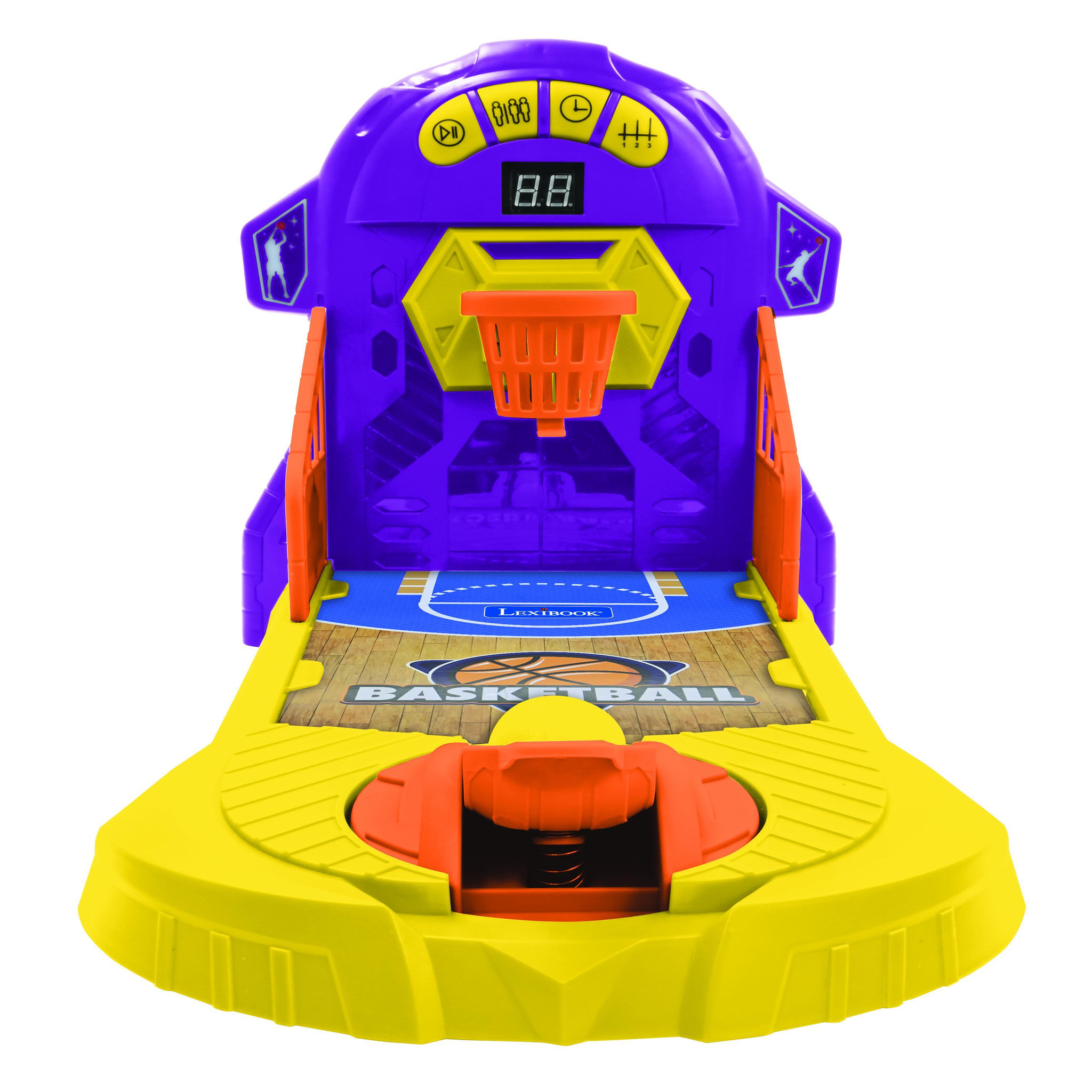 Voir la diapositive 2 : Lexibook Jeu de Basketball Électronique avec effets lumineux et sonores