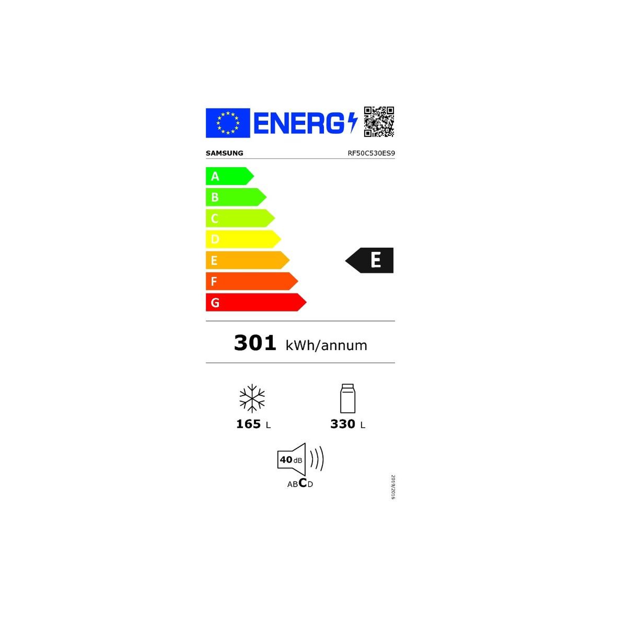 Voir la diapositive 2 : Samsung Réfrigérateur américain 495l 81.7cm nofrost - rf50c530es9