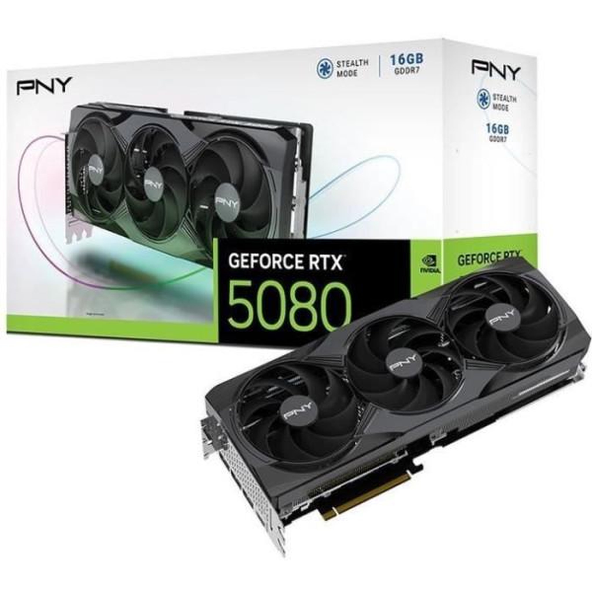 PNY Pny - carte graphique - geforce rtx™ 5080 - 16 go - triple fan dlss 4