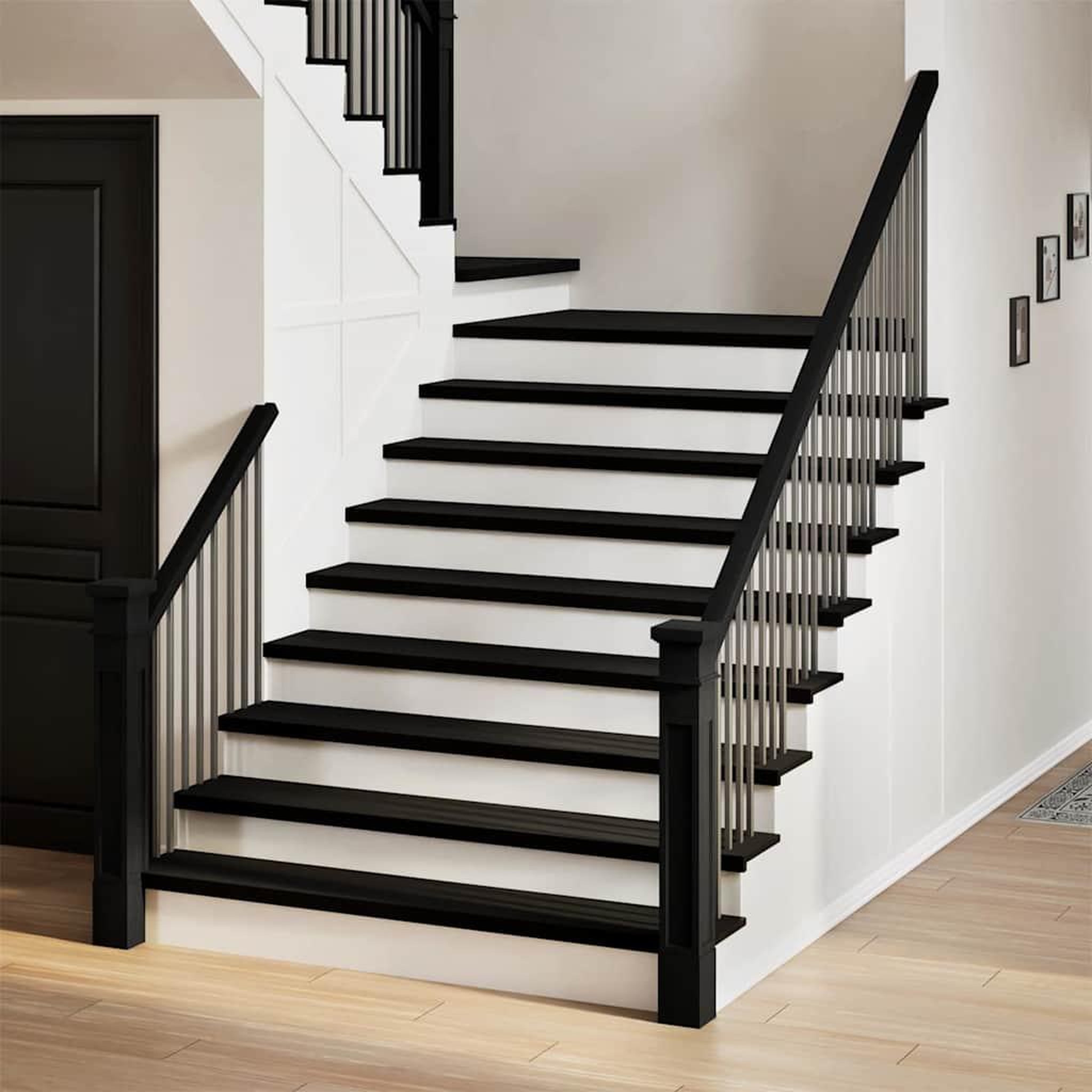 VIDAXL Marches d'escalier 12 pcs marron fonce 120x30x2 cm chene massif
