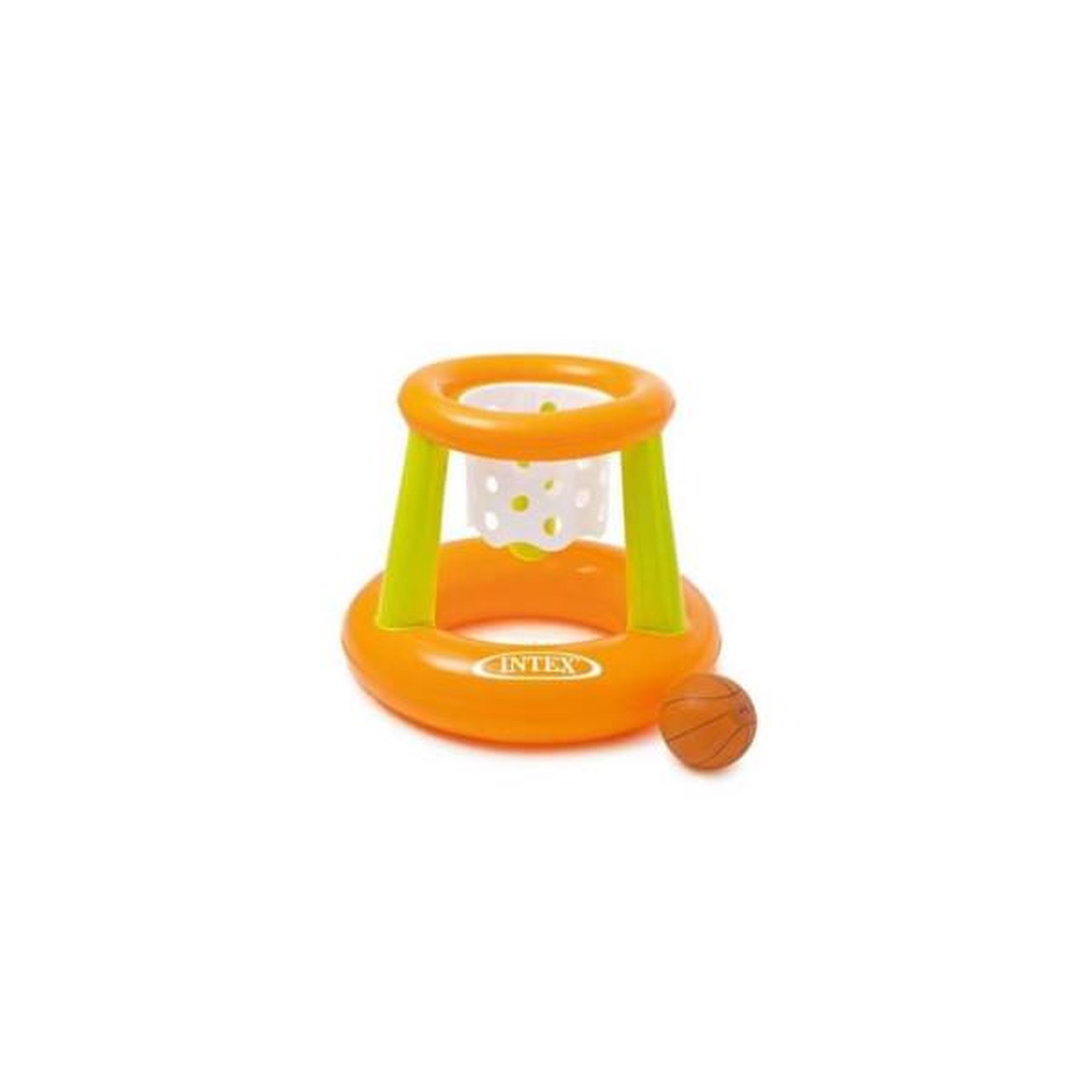INTEX Jeu de basket gonflable pour piscine intex - dimensions 67x65 cm - garçon et fille - a partir de 3 ans