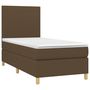 Voir la diapositive 3 : VIDAXL Sommier a lattes de lit et matelas et LED Marron fonce 80x200cm
