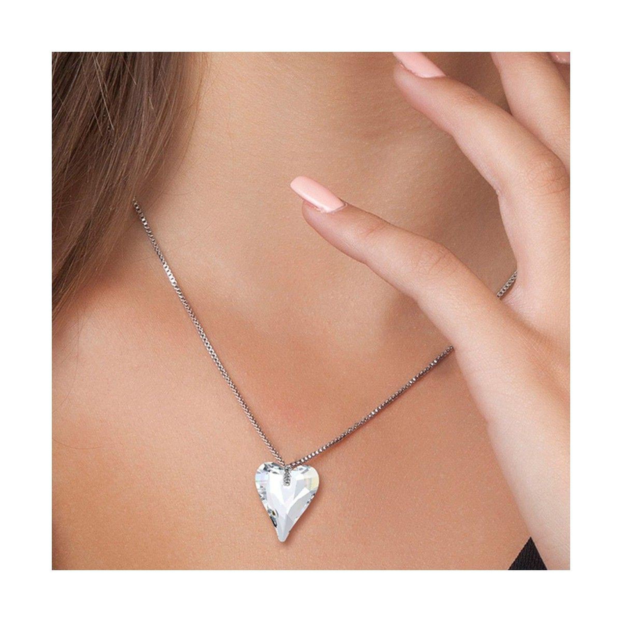 Voir la diapositive 2 : SC CRYSTAL Collier SC Crystal orné de Cristaux scintillants